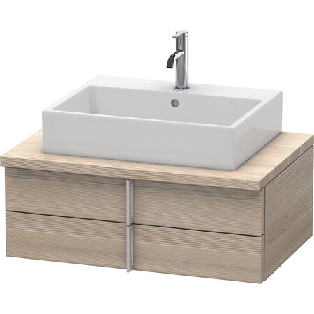 Duravit Vero Air One Drawer Wall-Mount Vanity Unit Taupe VA612809191